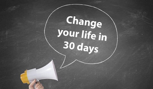 Wat is jouw 30 dagen uitdaging?